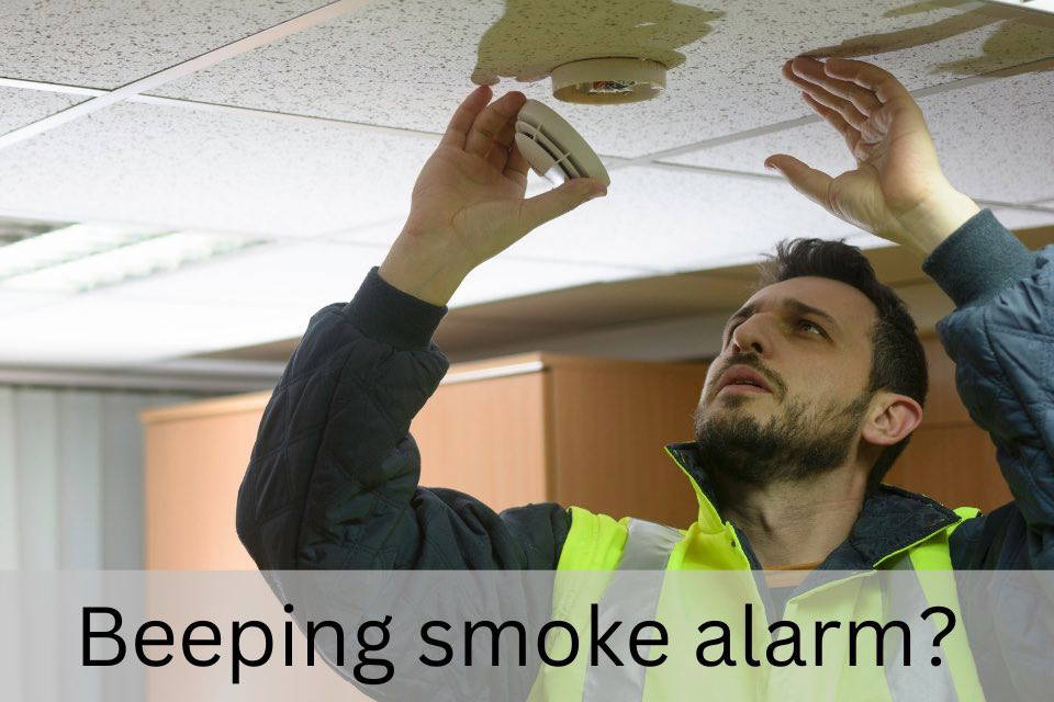 Why is my smoke alarm beeping?
